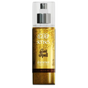 EVA SKIN CARE SENSES GOLD SPELL SHIMMER BODY SPLASH — FRAGRANCE MIST 150 ML
